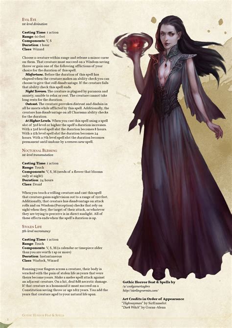 Tome of shadow and thorn curses